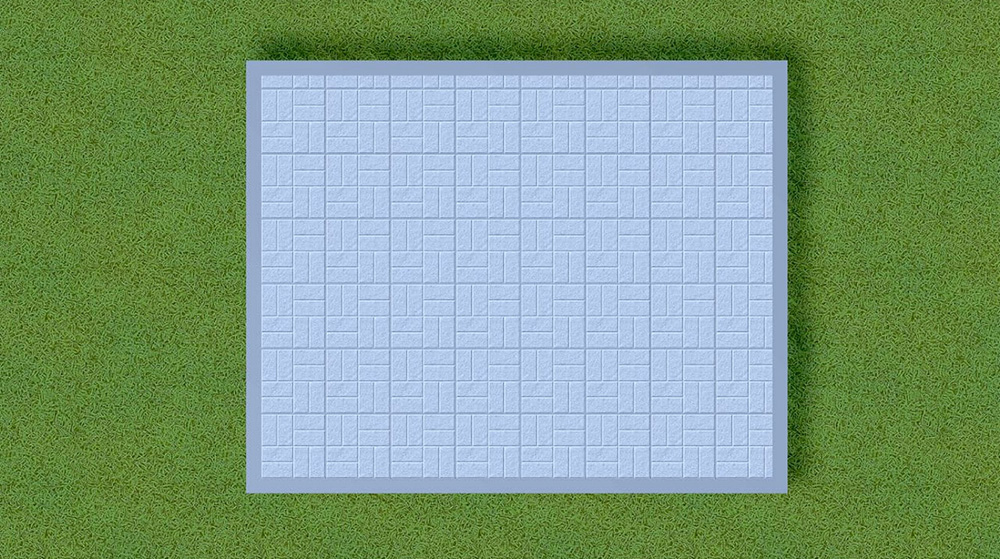 Тротуарная плитка благоустройство мест захоронений Коломна