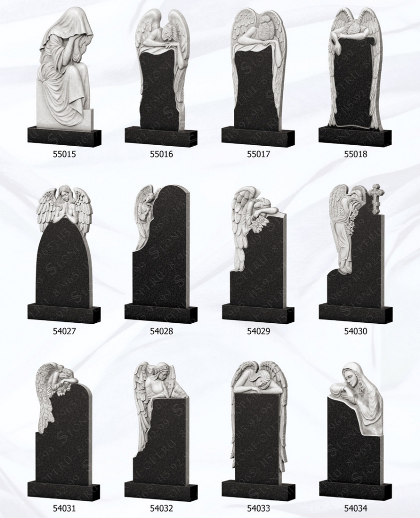 Памятники с фрезерной обработкой стр 21